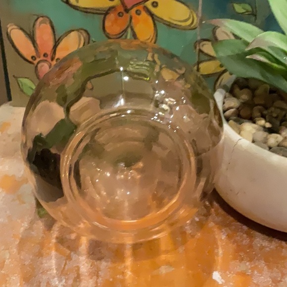 Gorgeous art deco colorful clear glass pitcher - Picture 6 of 8